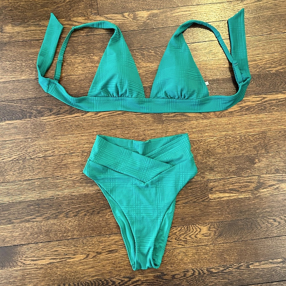aerie Bikini - Hunter Green